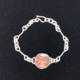 Bracelet, Sterling Silver with Lace Agate