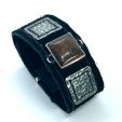 Black Sueded Leather Cuff