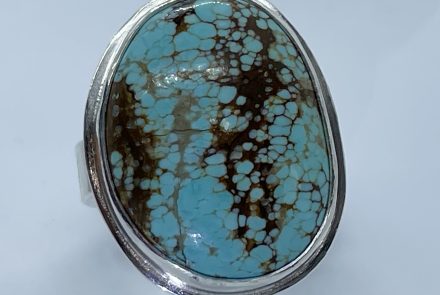 No. 8 Turquoise Ring Sz. 10
