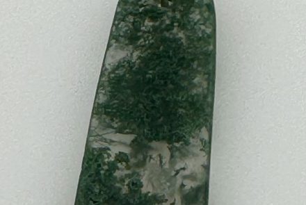 Green Moss Agate Pendant